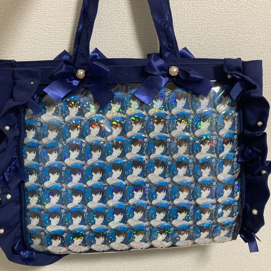 チェンソーマン 早川アキ 痛バ チェンソーマン早川アキ缶バッジ痛バッグ回転式痛バ